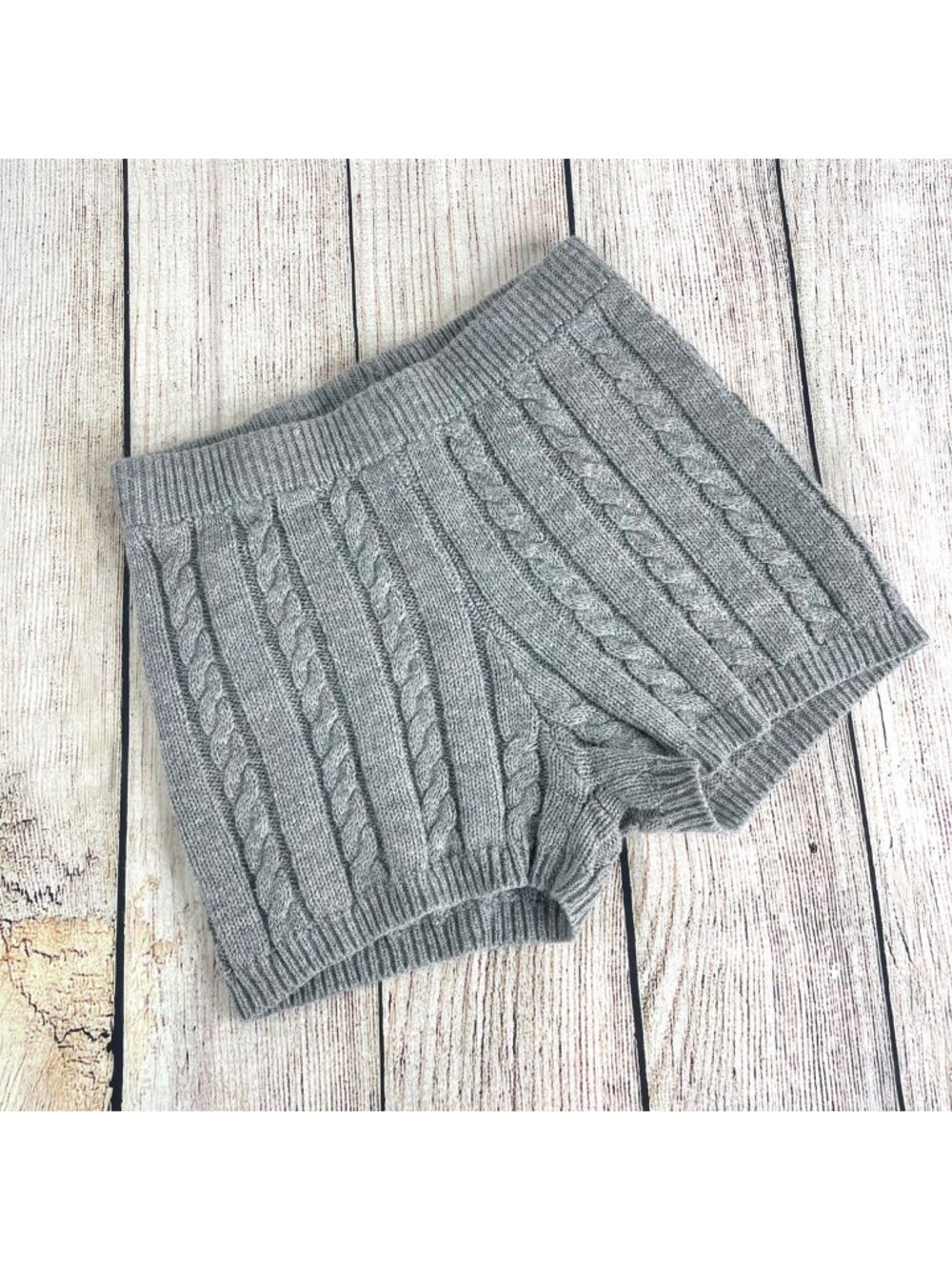 Girls Full Tilt Grey Knit Shorts Youth Size Medium